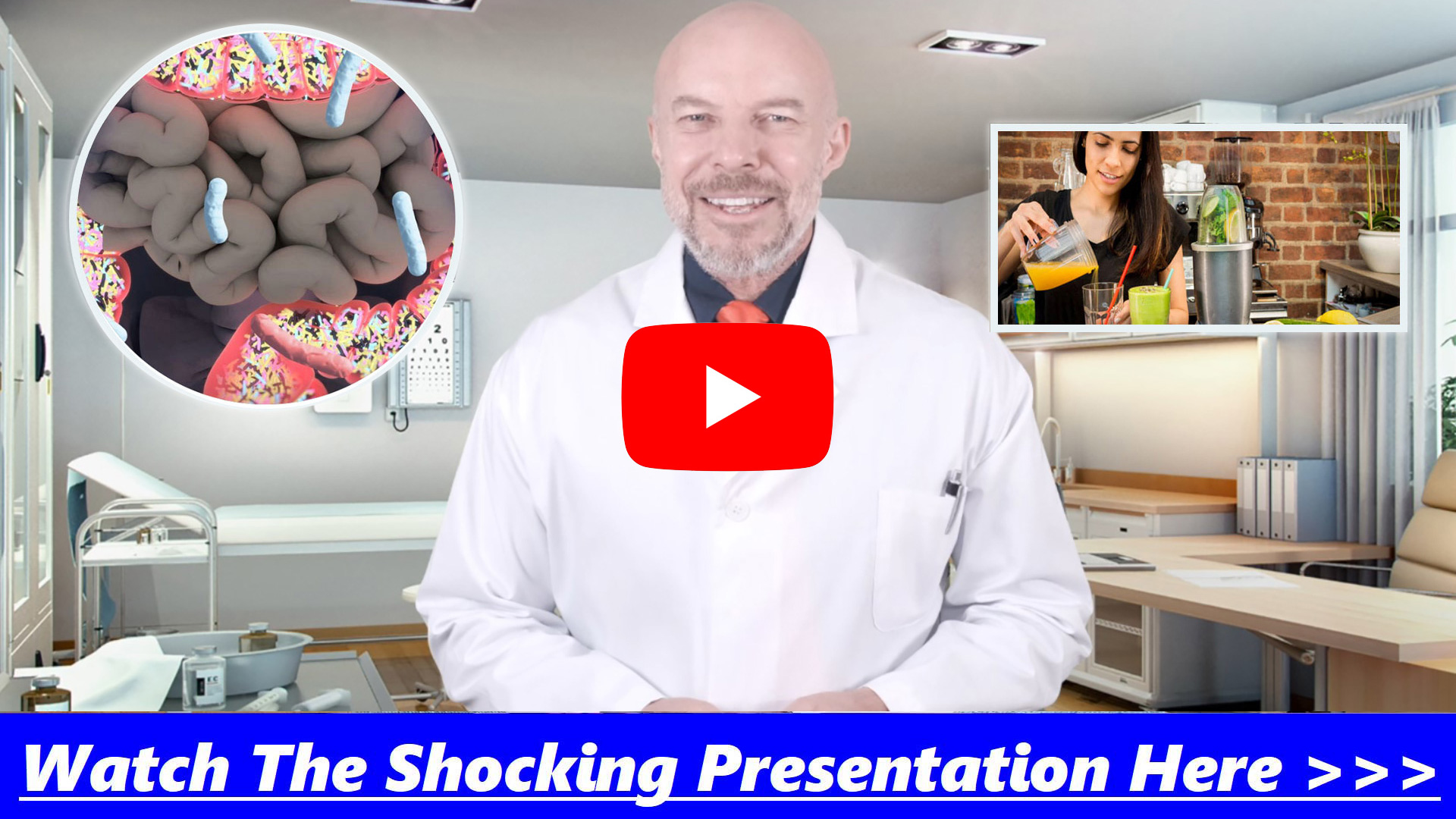 Doctor presenting